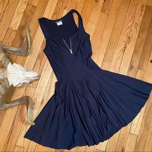 Black Milk Evil Skater Dress Matte Black